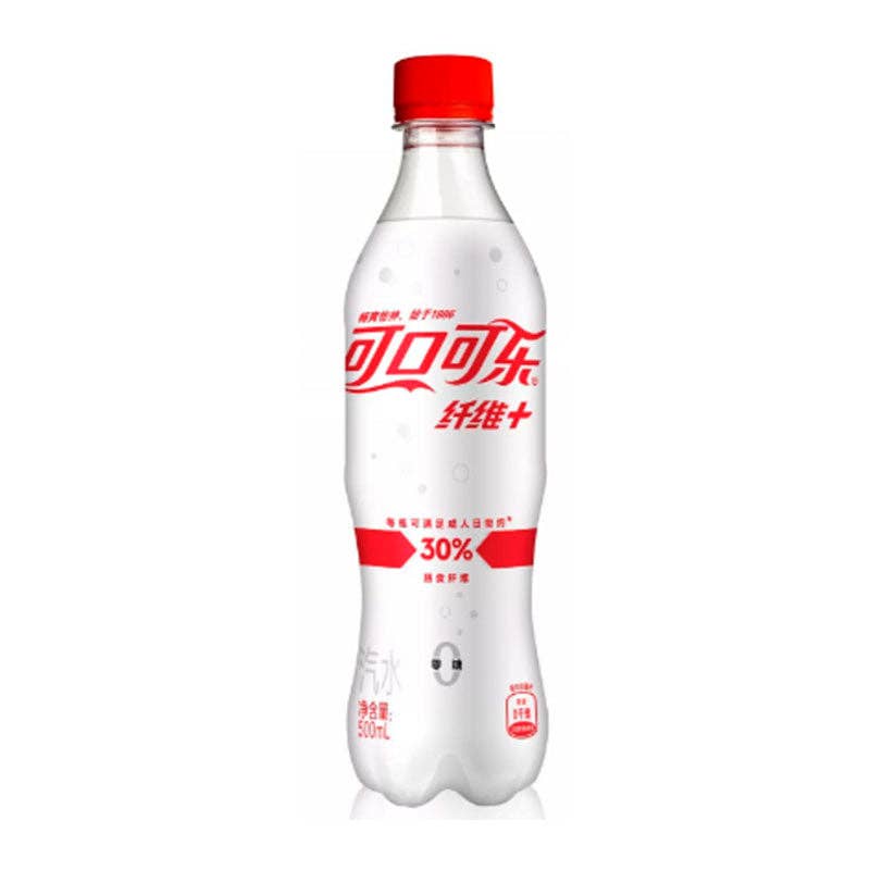 Coca Cola Sugar Free Fiber+ 500ml (China)